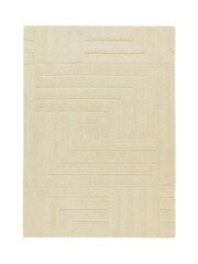 Origin Rugs Cream Maze Rug - Image 5 of 5