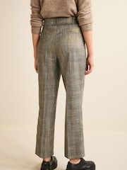 Check Tailored Straight Trousers - Image 3 of 6