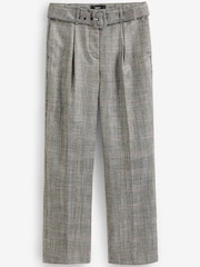Check Tailored Straight Trousers - Image 5 of 6