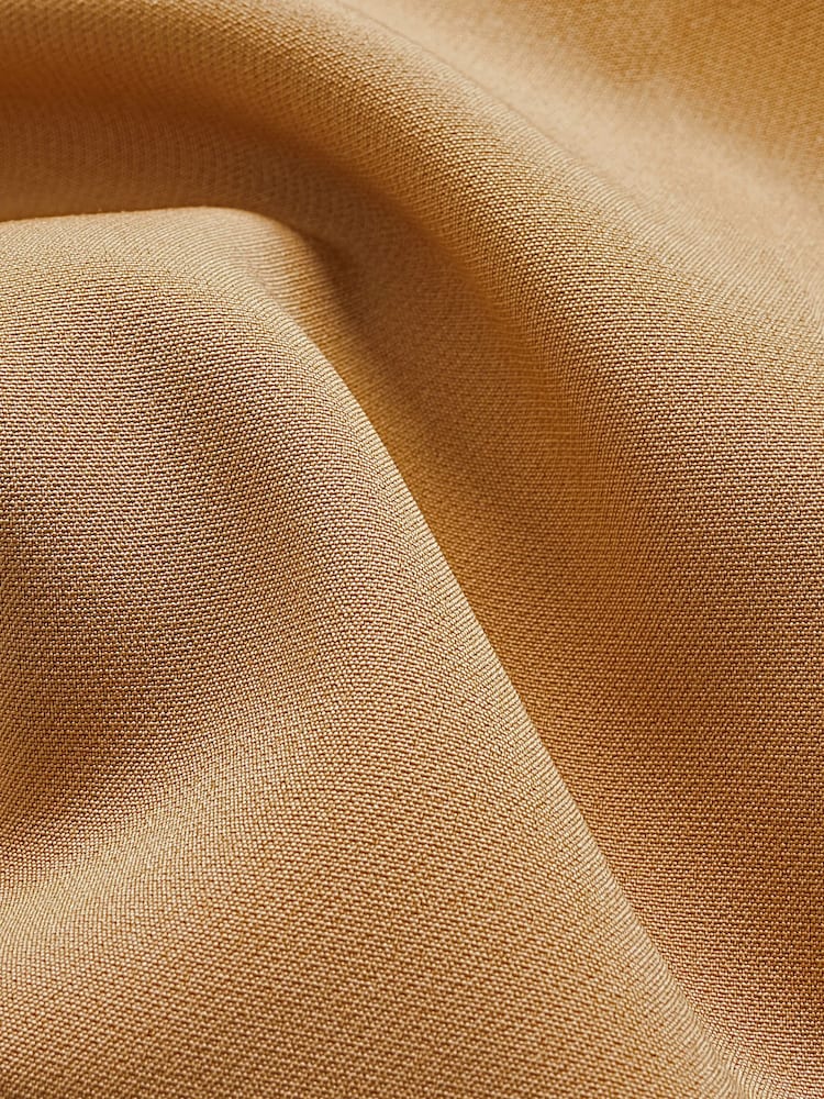 Camel Tailored Button Detail Taper Trousers - Image 7 of 7