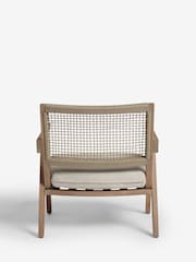 Natural Amalfi Garden Wooden 2 Seater Bistro Table and Chairs Set - Image 7 of 9