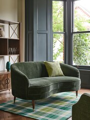 Nina Campbell Dark Oak Tedworth Shelving Unit - Image 3 of 7