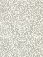 Morris & Co. Grey Pure Acorn 10.05M Wallpaper - Image 1 of 1