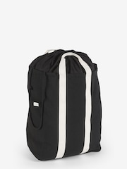 Black Monochrome Pocket Laundry Basket - Image 6 of 6