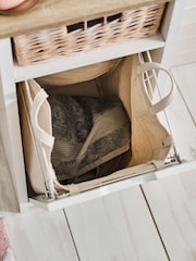 White Malvern Chalk Laundry Basket - Image 10 of 11