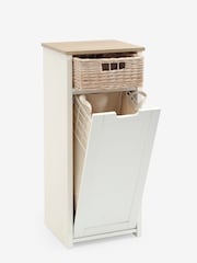White Malvern Chalk Laundry Basket - Image 6 of 11