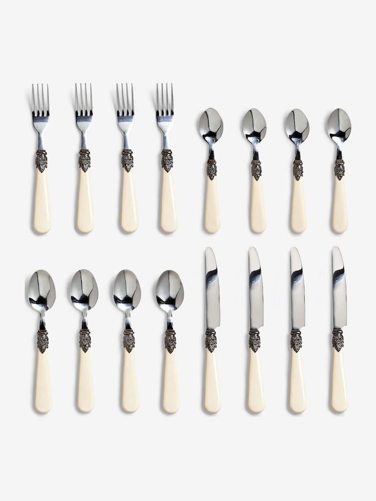Shabby Chic by Rachel Ashwell® Metal 16 Piece Cutlery Set - Image 4 of 4