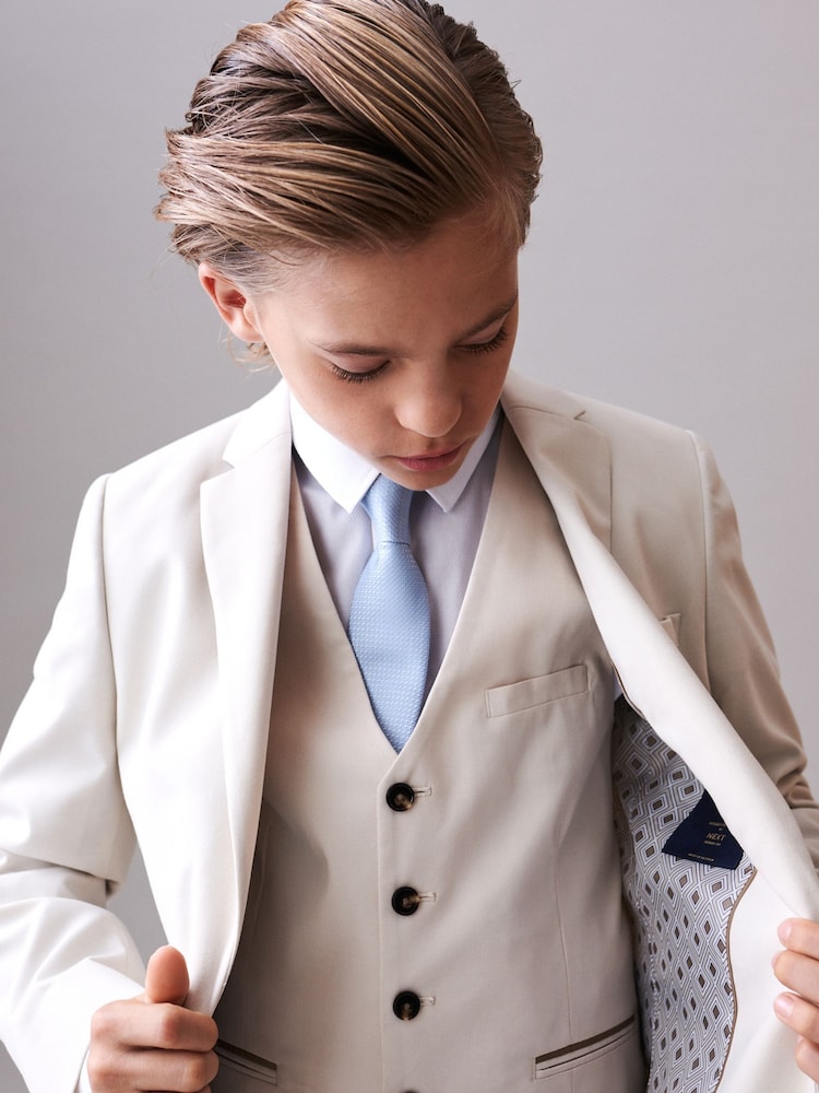 Cream Suit: Jacket (12mths-16yrs) - Image 1 of 13