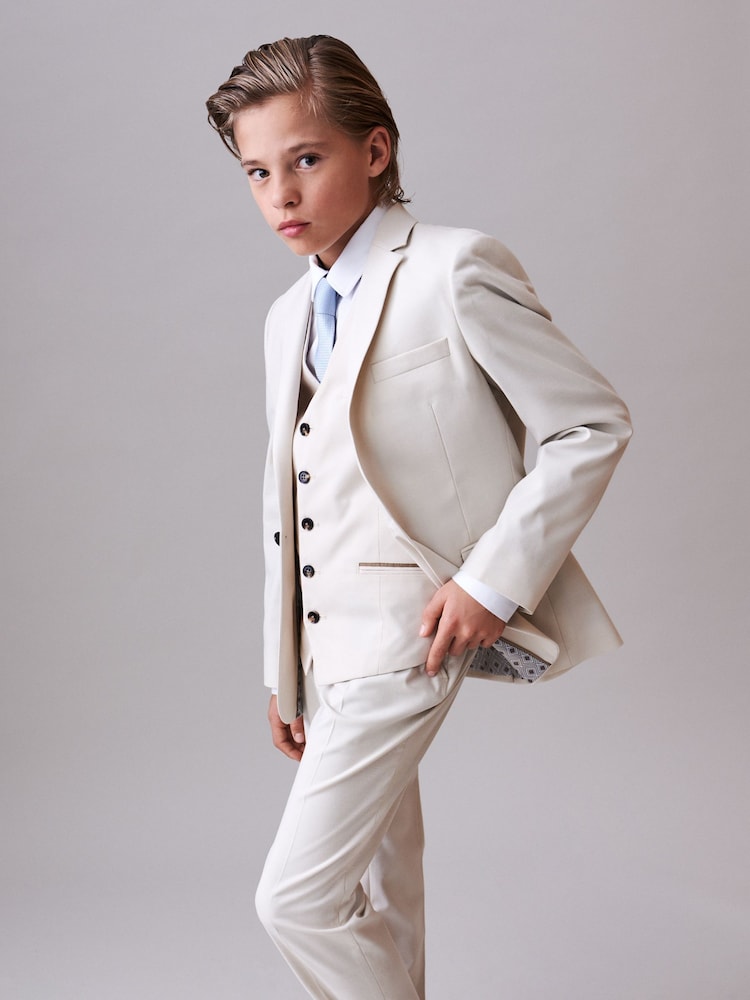 Cream Suit: Jacket (12mths-16yrs) - Image 2 of 13