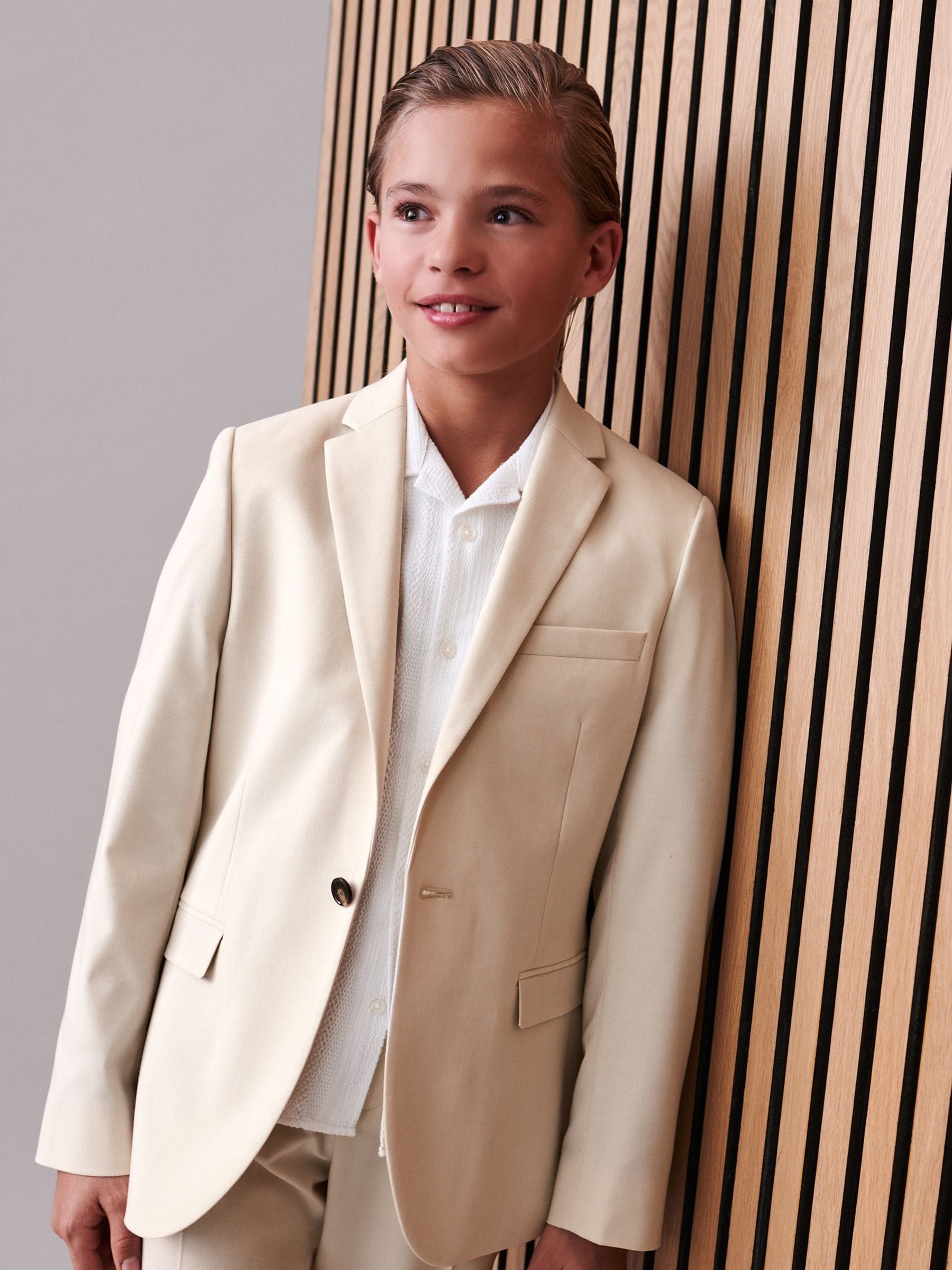 Boys Next Cream Suit Jacket 12mths 16yrs