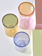 Novogratz Multi Glass Trinket Jar - Image 2 of 5