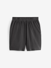 Green/Navy Blue/Bone Cream 100% Cotton Jersey Pyjamas Shorts Set 3 Pack - Image 5 of 14