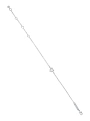 Ted Baker Silver Tone HANSAA: Crystal Heart Adjustable Bracelet - Image 5 of 7