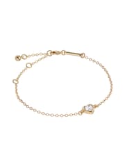 Ted Baker Gold Tone HANSAA: Crystal Heart Adjustable Bracelet - Image 6 of 8