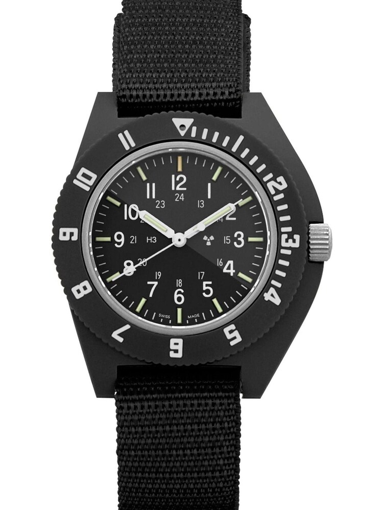 Marathon Navigator Black Tritium Night Vision Watch - Image 1 of 5