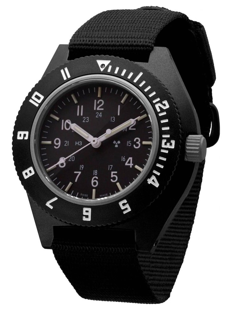 Marathon Navigator Black Tritium Night Vision Watch - Image 2 of 5