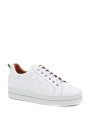 Jones Bootmaker Alexandrite Leather Quilted  Trainers - Image 3 of 7
