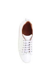 Jones Bootmaker Alexandrite Leather Quilted  Trainers - Image 4 of 7
