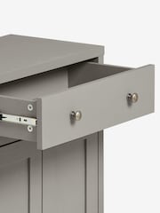Dove Grey Malvern Oak Effect Sideboard - Image 10 of 13