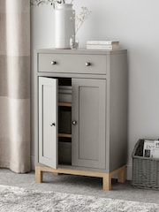 Dove Grey Malvern Oak Effect Sideboard - Image 11 of 13