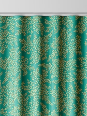 Sara Miller Green Little Leaves Made to Measure Curtains - Image 8 of 9