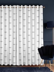Sara Miller White Dragonfly Made to Measure Curtains - Image 2 of 9