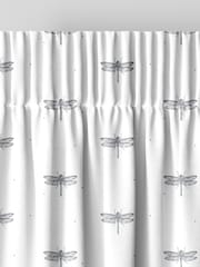 Sara Miller White Dragonfly Made to Measure Curtains - Image 6 of 9