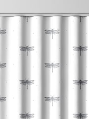 Sara Miller White Dragonfly Made to Measure Curtains - Image 8 of 9