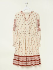 FatFace Natural Devin Bandana Dress - Image 6 of 6