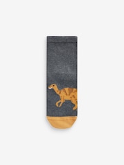 Grey Cotton Rich Socks 7 Pack - Image 4 of 8