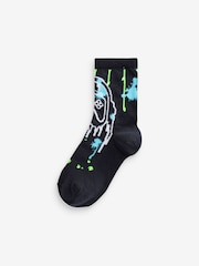Multi Gamer Cotton Rich Socks 7 Pack - Image 2 of 8