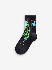 Multi Gamer Cotton Rich Socks 7 Pack - Image 8 of 8