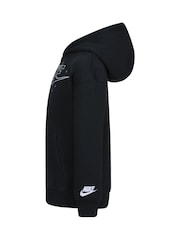 Nike Shine Little Kinder Fleece Kapuzensweatshirt - Bild 4 von 6