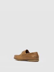 Rodd & Gunn Tan Brown Boardwalk Boat Shoes - Image 3 of 6