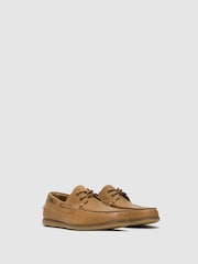 Rodd & Gunn Tan Brown Boardwalk Boat Shoes - Image 4 of 6