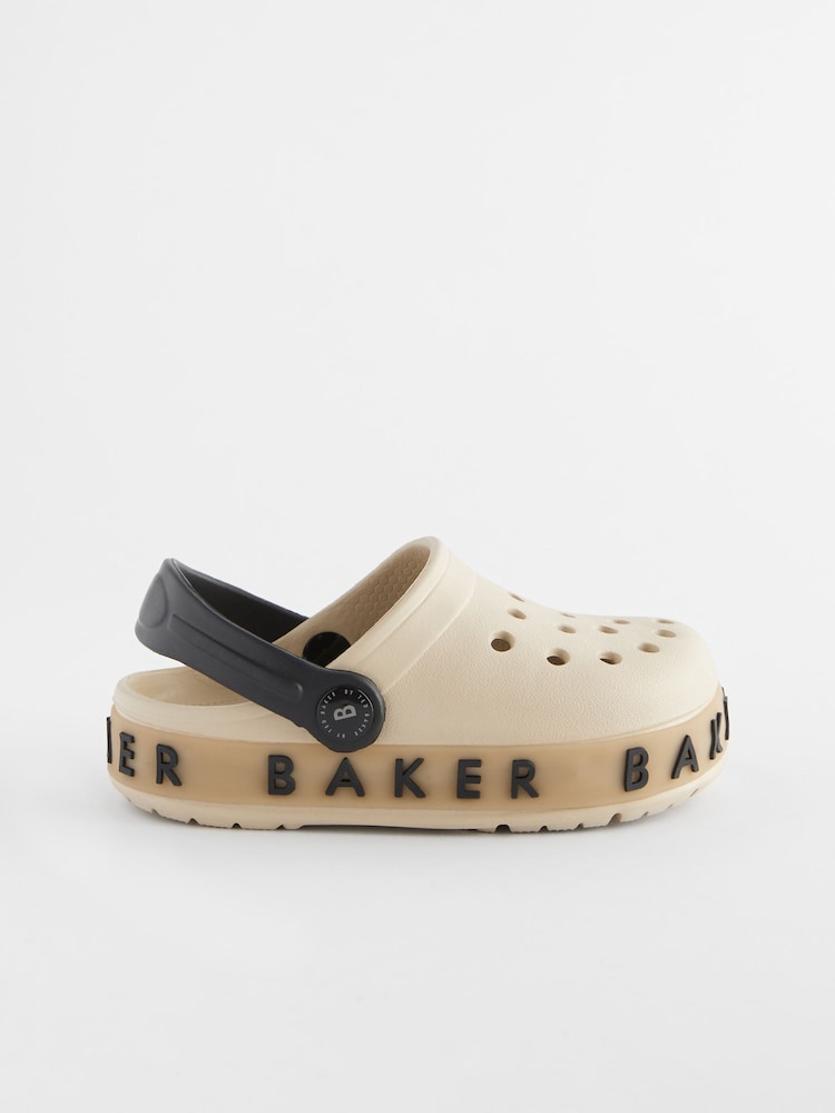 Baker by Ted Baker Boys Stone Light Up Clogs with Ankle Strap - Image 2 of 6