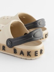 Baker by Ted Baker Boys Stone Light Up Clogs with Ankle Strap - Image 3 of 6