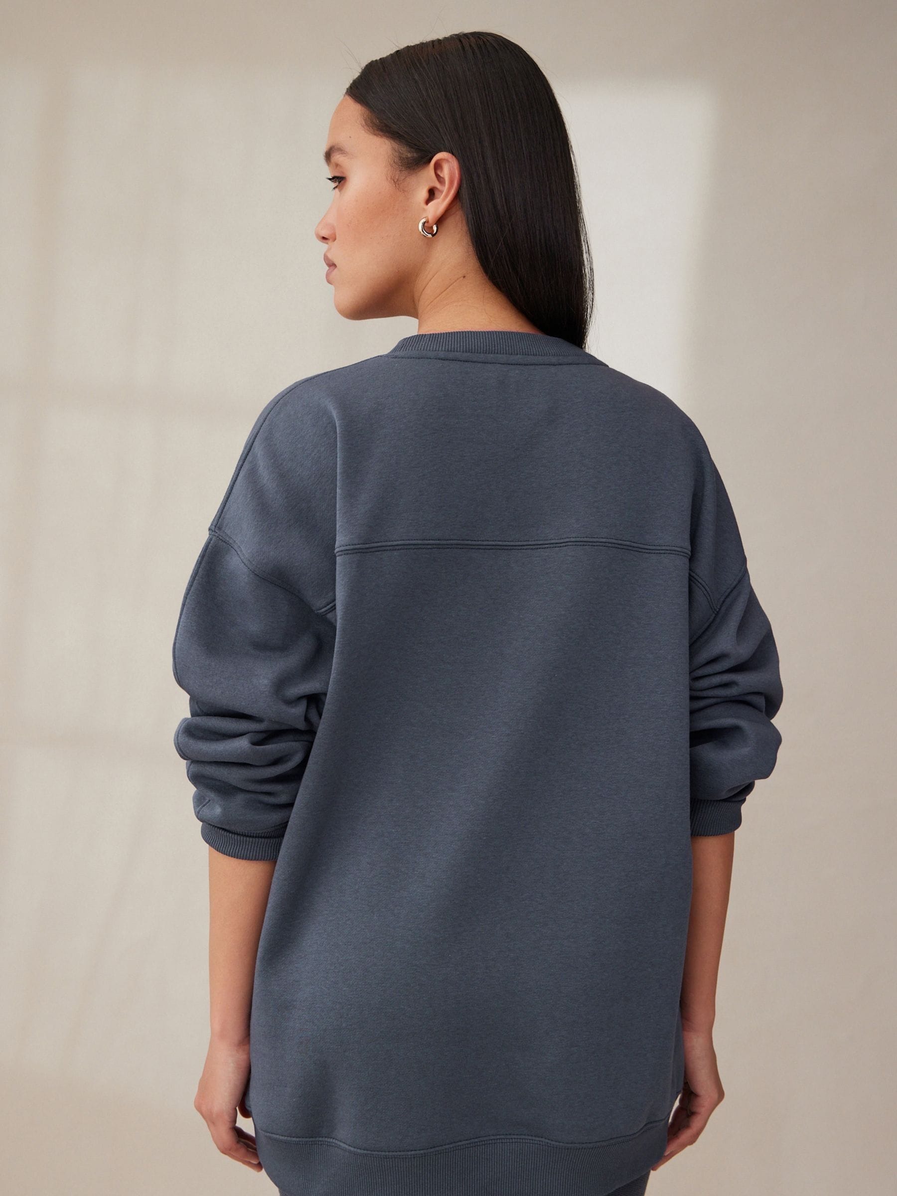 Buy self. Navy Blue Wellness Club Sweatshirt from Next USA