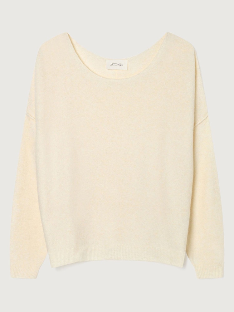 American Vintage Relaxed Slouchy Knitted Jumper - Image 4 of 4
