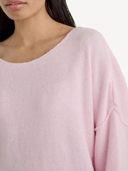 Rosa claro - American Vintage de malha relaxado e folgado Jumper - Imagem 3 de 4