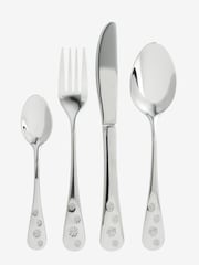 16 Piece Silver Daisy Cutlery Set - Image 4 of 4