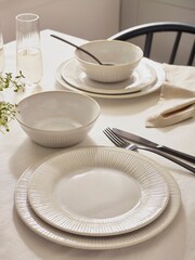12 Piece Natural Mya Dinner Set - Image 1 of 7