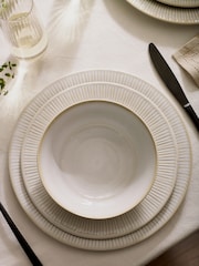 12 Piece Natural Mya Dinner Set - Image 2 of 7