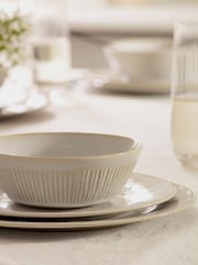12 Piece Natural Mya Dinner Set - Image 3 of 7