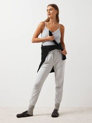 Black/Grey Lightweight Thermal Rib Vests 2 Pack - Image 4 of 9