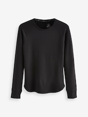 Black/Purple Long Sleeve Thermal Tops 2 Pack - Image 8 of 9