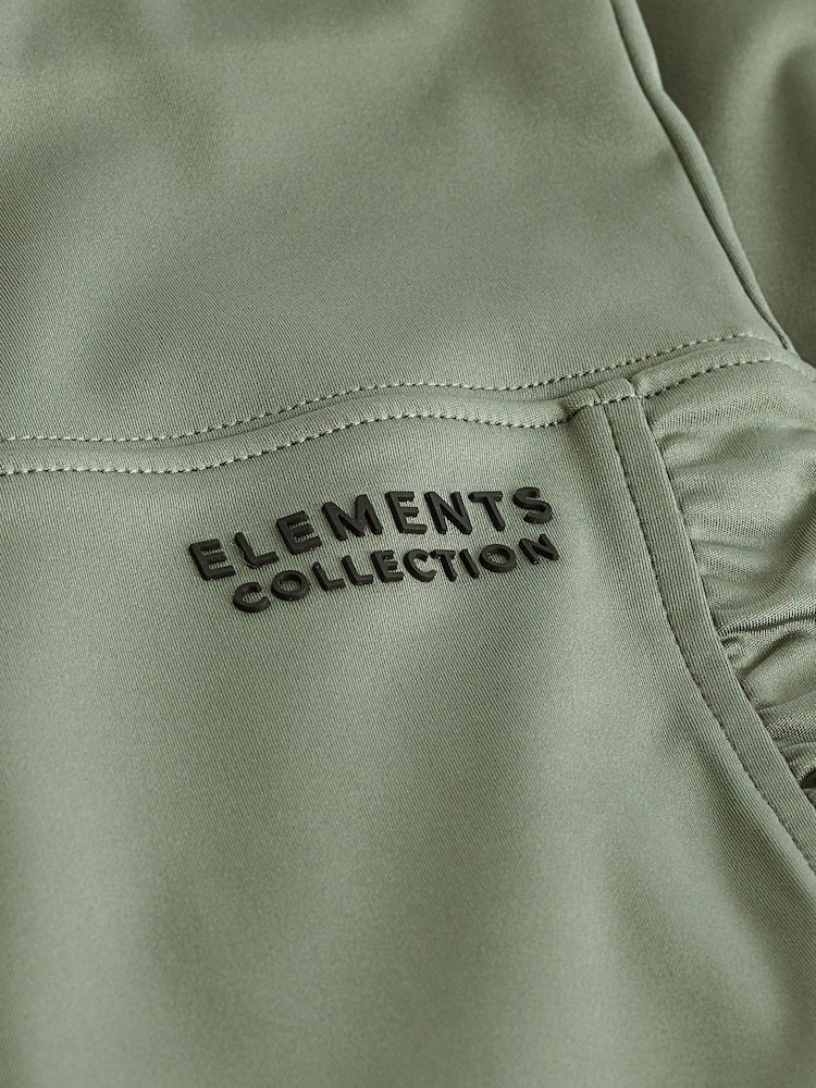 Khaki Green High Waisted Leggings - Image 8 of 8