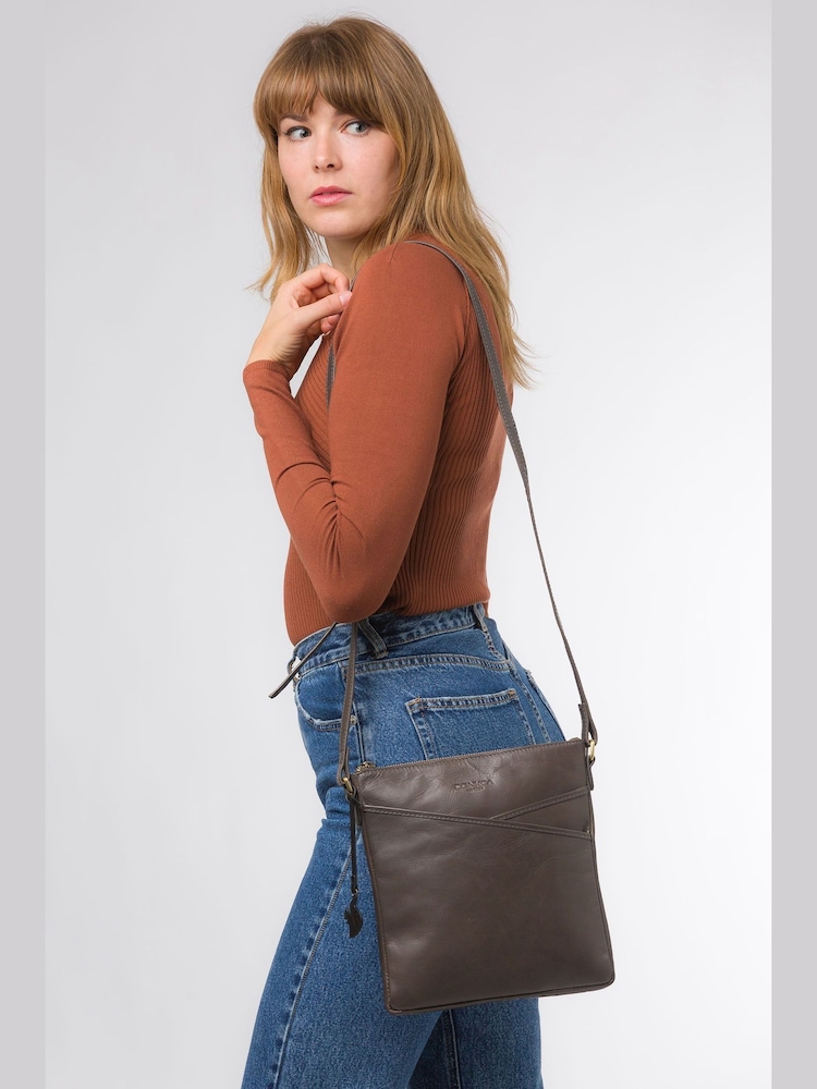 Conkca Avril Leather Cross-Body Bag - Image 1 of 6