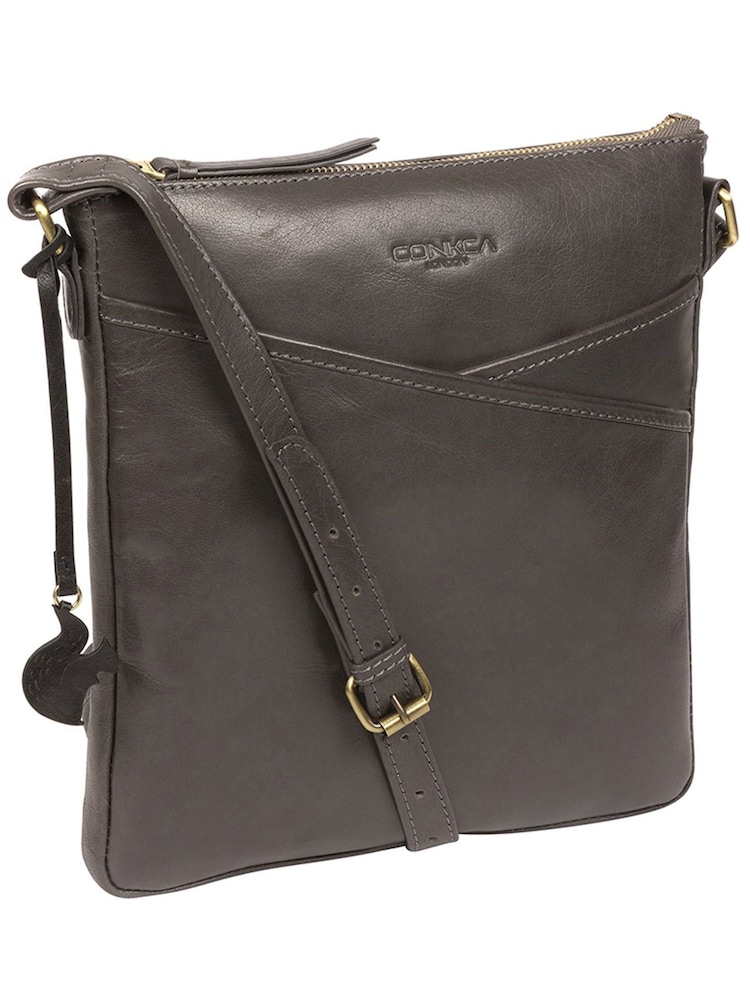 Conkca Avril Leather Cross-Body Bag - Image 6 of 6