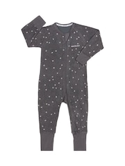 Bonds Grey Abstract Print Poodlette Sleepsuit - Image 1 of 2